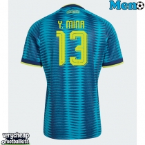 Colombia Yerry Mina #13 Replica Away Shirt World Cup 2026 Short Sleeve
